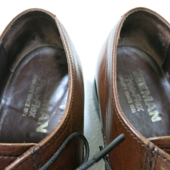 Freeman Oil Tanned Leather Dress Oxfords Shoes Men\'s Footwear Leather 6.5 E